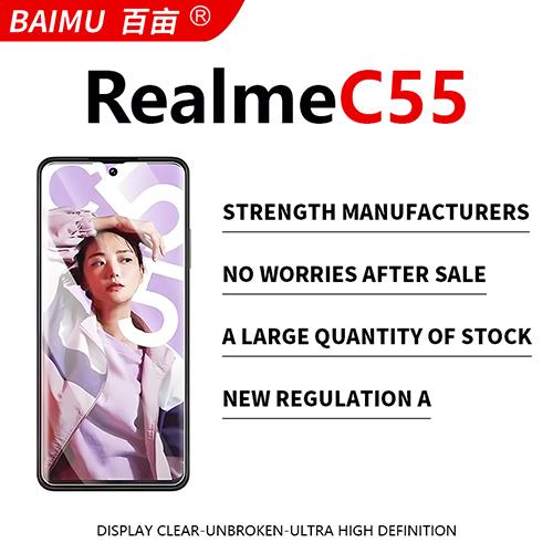 Realme C55 Mobile Phone Screen Assembly  